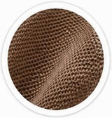 Cocoa Brown Cotton Bamboo Waffle Polo