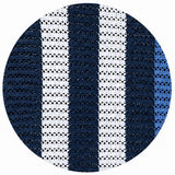 Midnight Blue Pixel Stripe B-Polo
