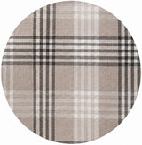 Taupe Beige Prince of Wales Check Shirt
