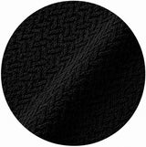 Ink Black Chevron Round Neck T-Shirt