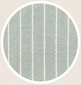 Sage Green Linen Blend Stripe Shirt