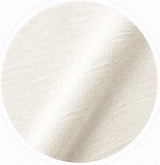 Soft White Double-cloth Cuban Shirt