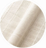 Soft White Tonal Grid Shirt