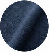 Midnight Blue Tonal Grid Shirt