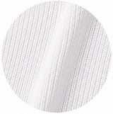 Soft White Floral Jacquard V-Polo
