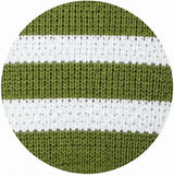 Fern Green Mesh Stripe AIRLOOP V-Polo