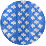 Denim Blue Luxe Diamond V-Polo