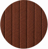 Cocoa Brown Drop Needle V-Polo