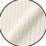 Soft White Edge V-Polo