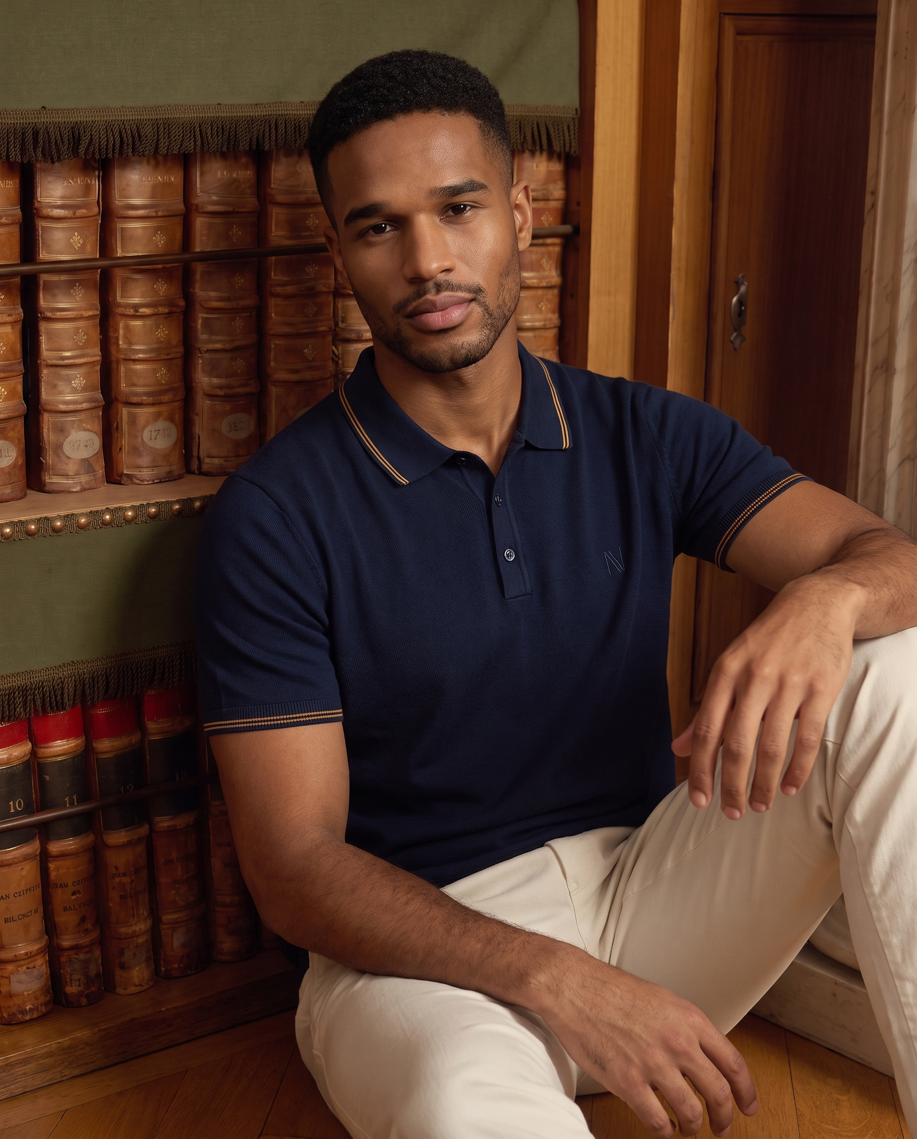 Midnight Blue HON "Campus Society" B-Polo