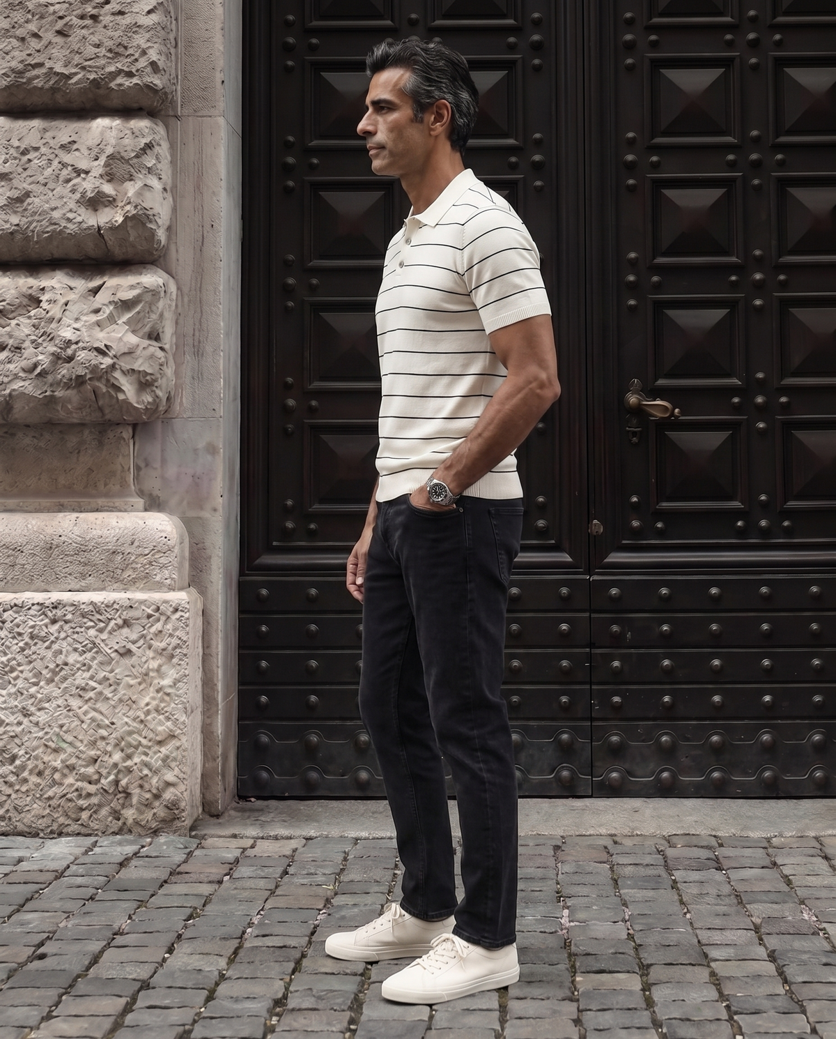Soft White Riviera B-Polo
