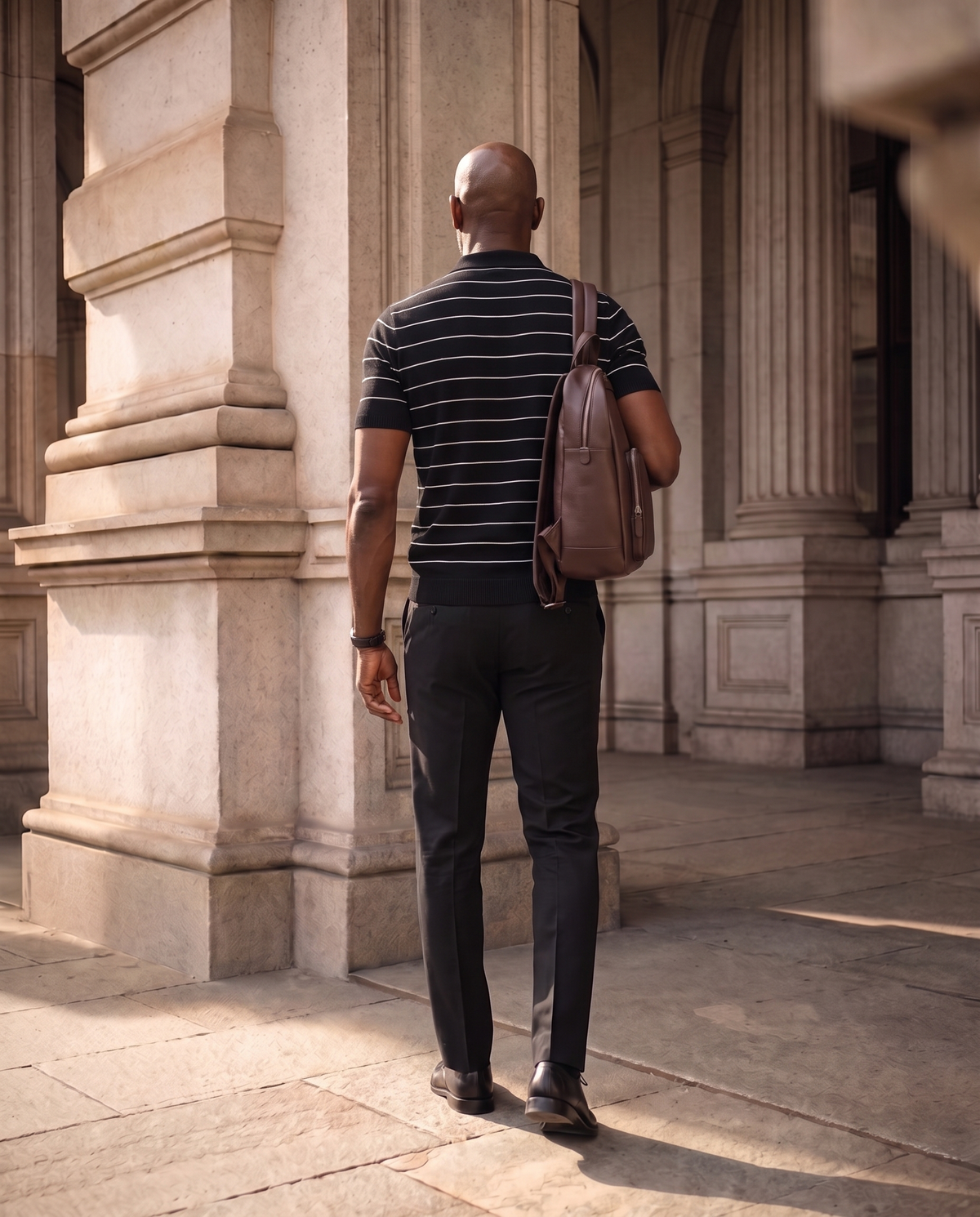 Ink Black Riviera B-Polo