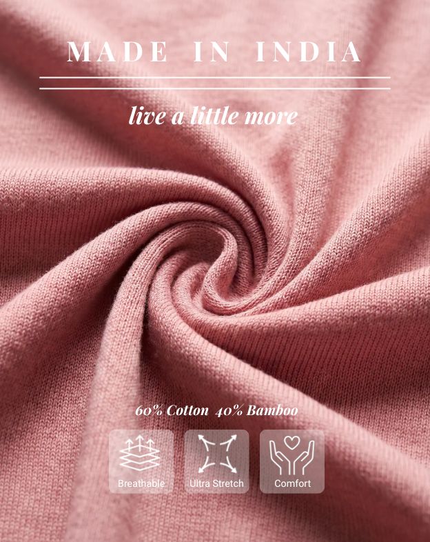 Clay Pink Cotton-Bamboo Signature Polo
