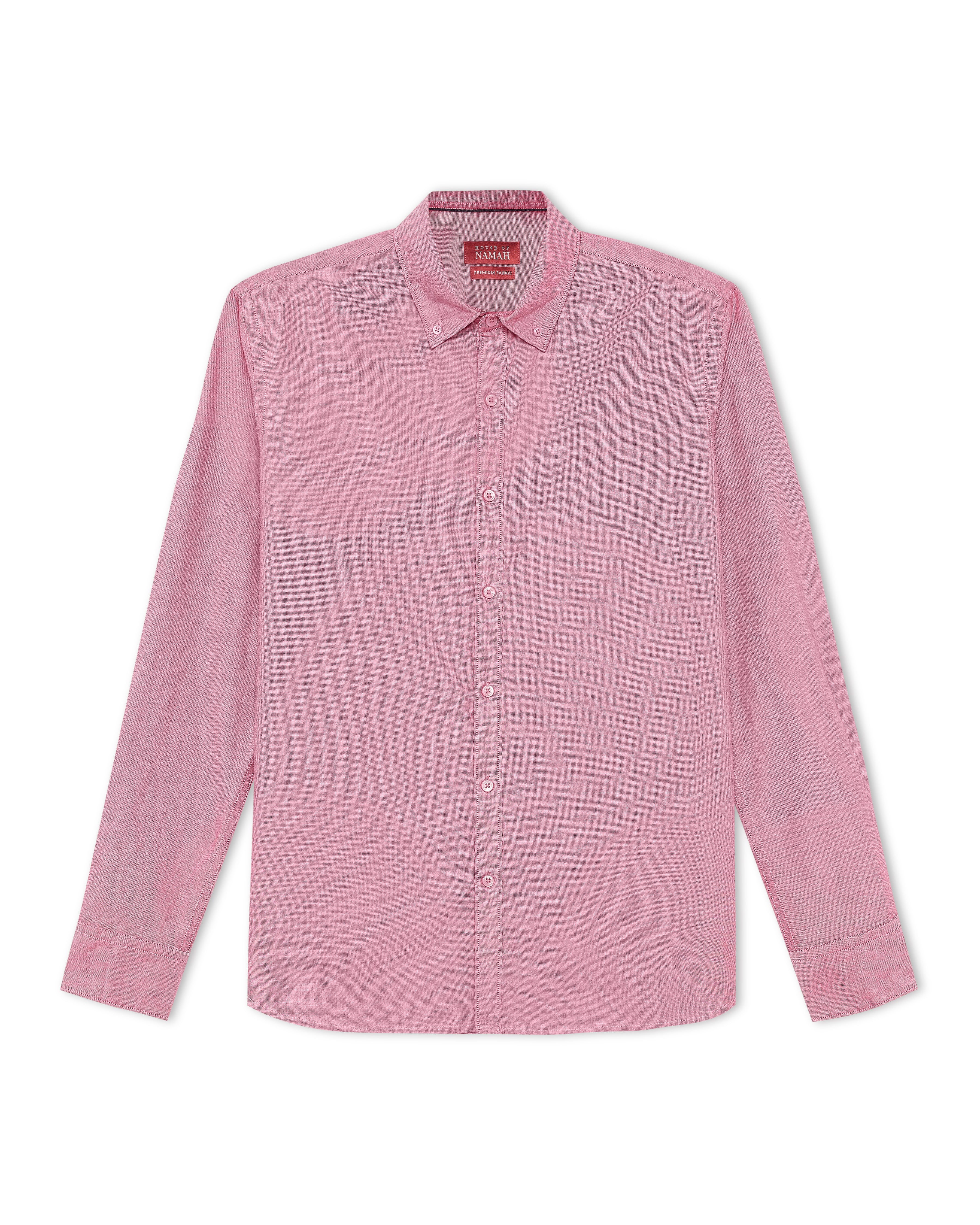 Vintage Red Oxford Chambray Shirt