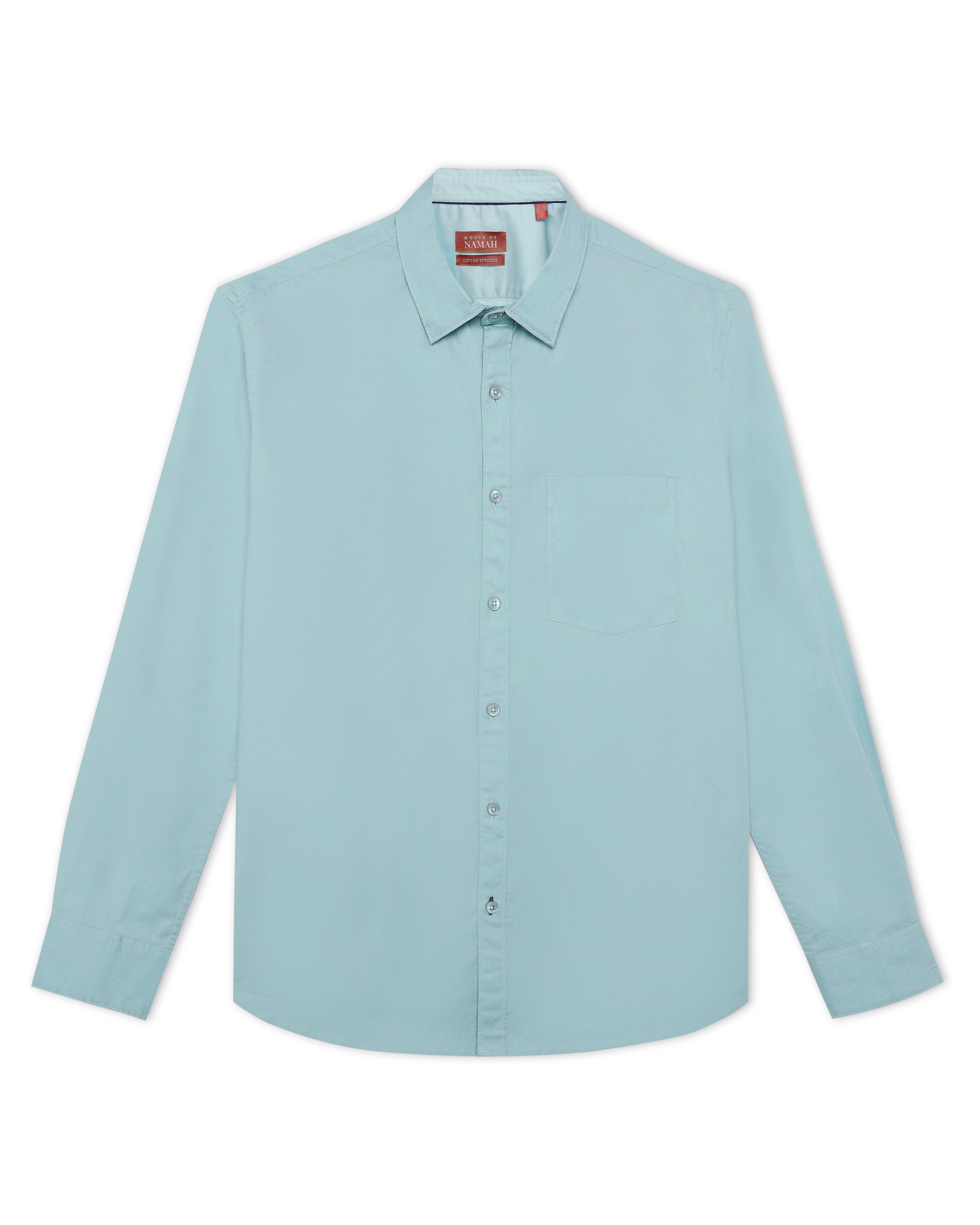 Surf Blue Oxford Stretch Shirt