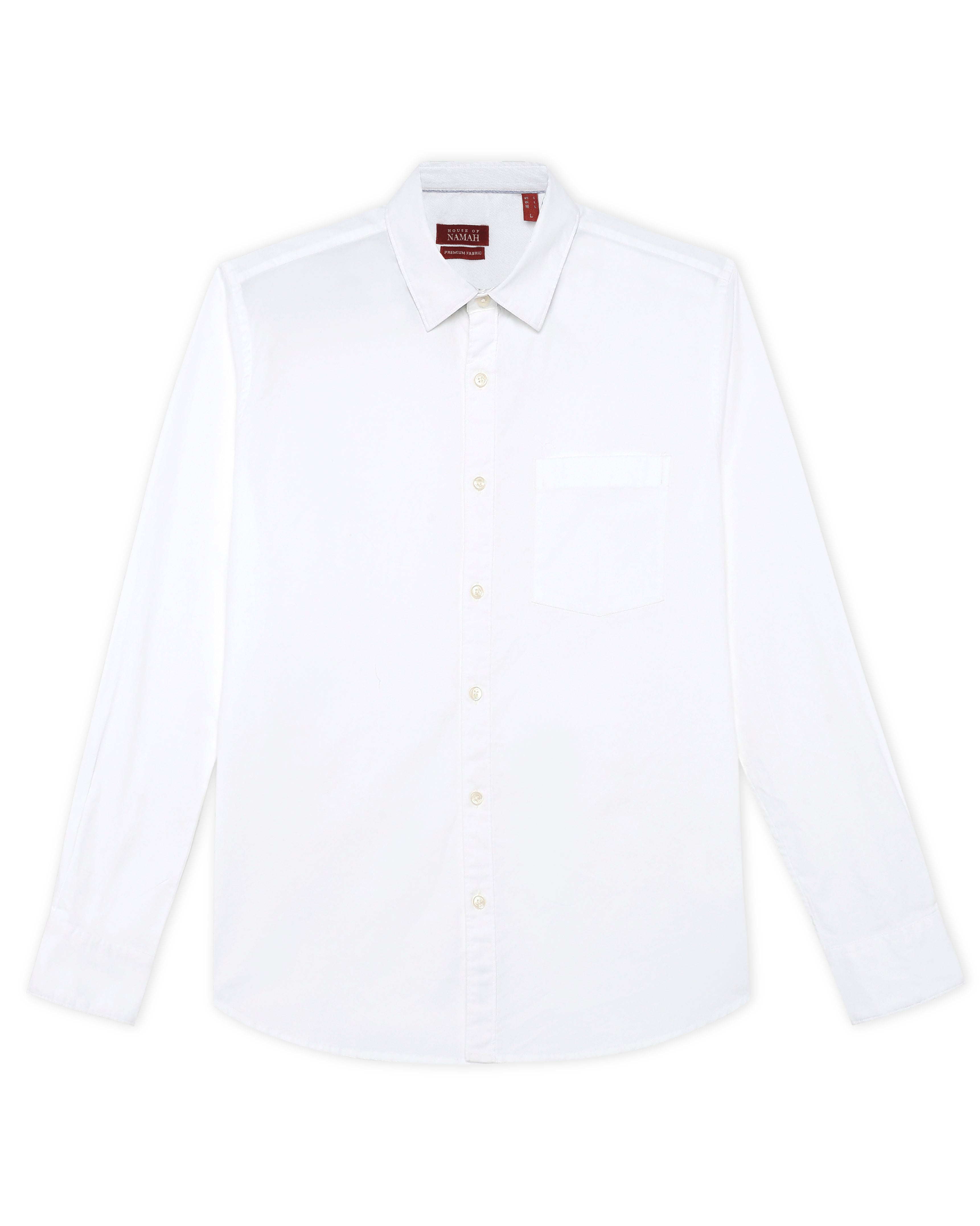 Soft White Oxford Stretch Shirt